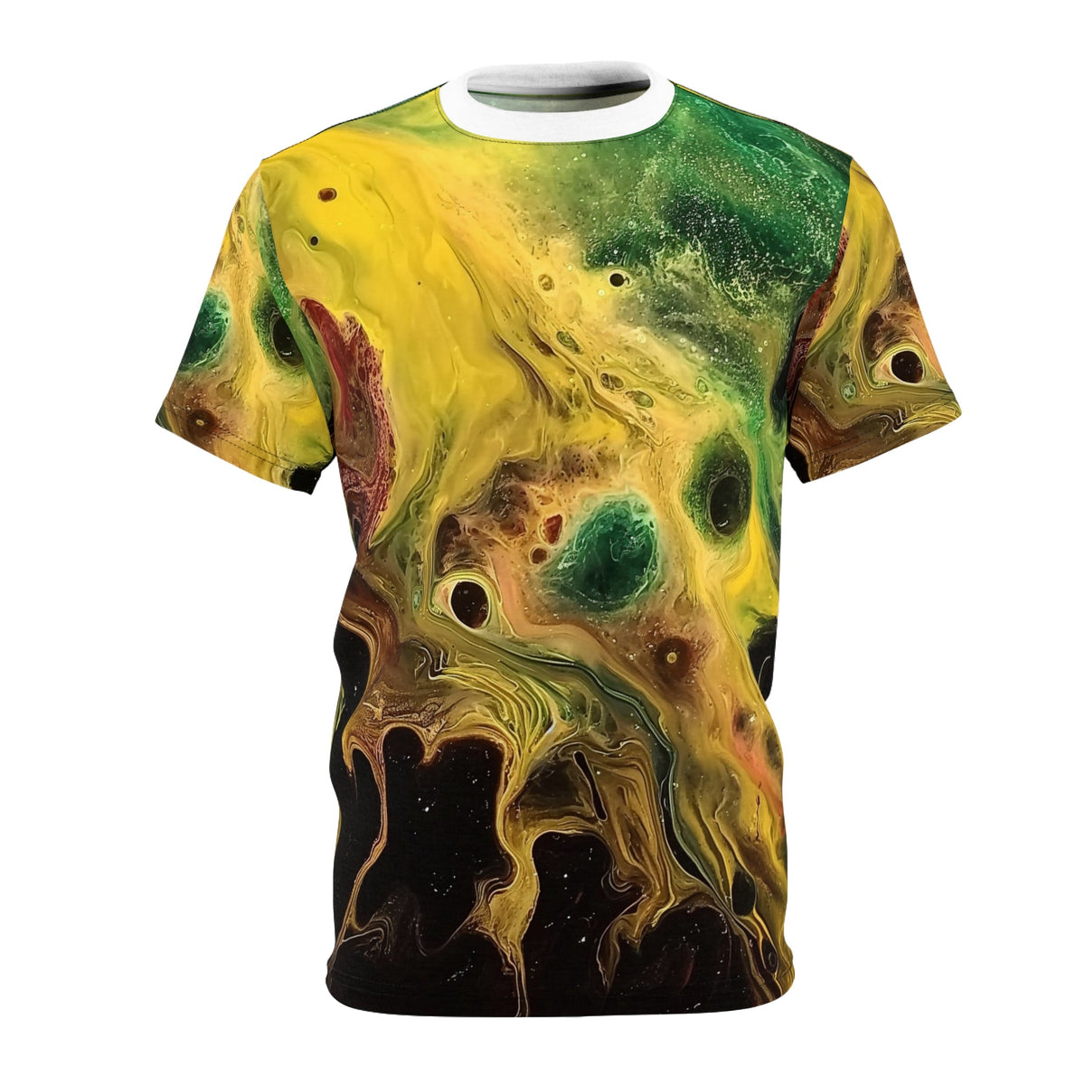 Voltaic Field All-Over Print Tee - JG Visual Arts