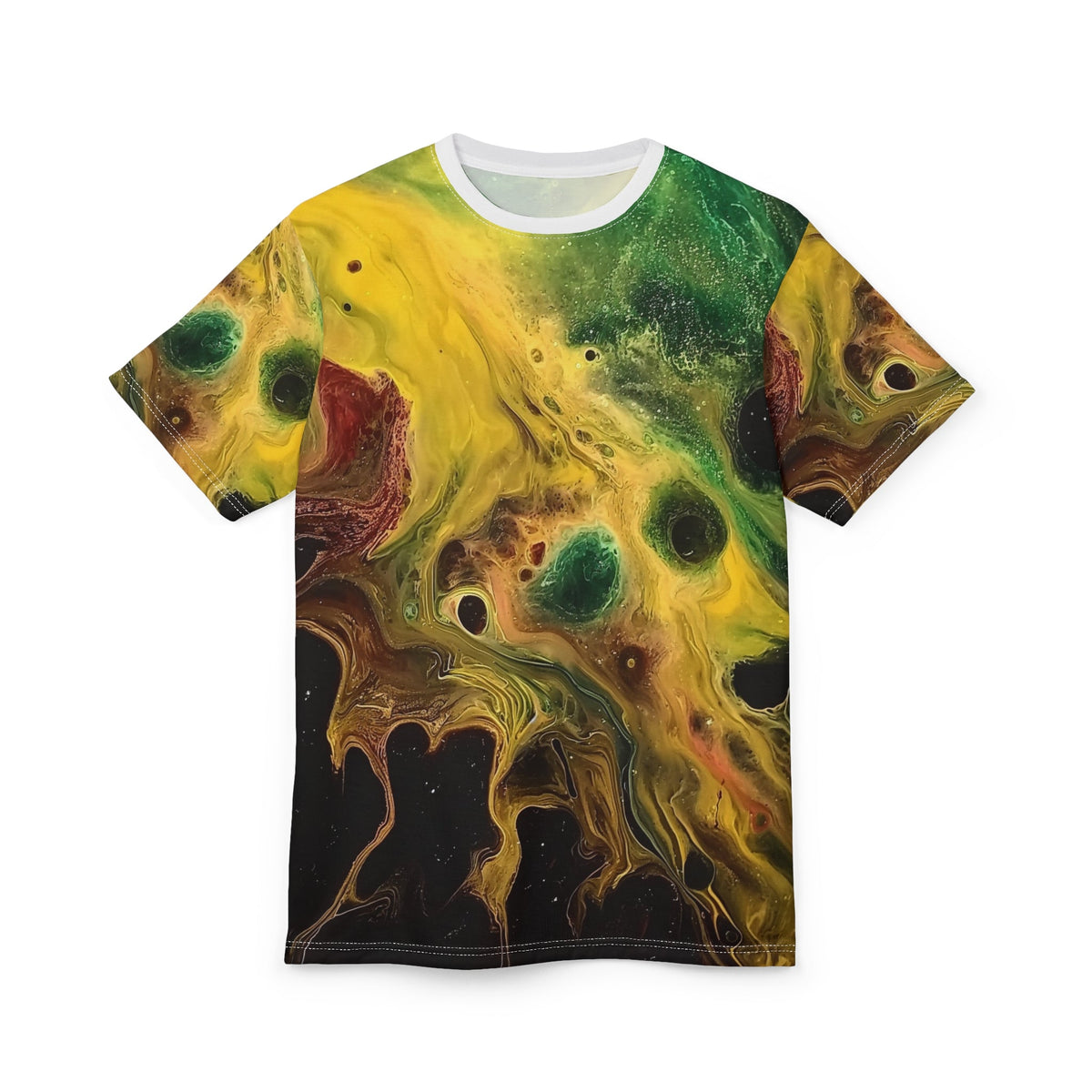 Voltaic Field All-Over Print Tee - JG Visual Arts