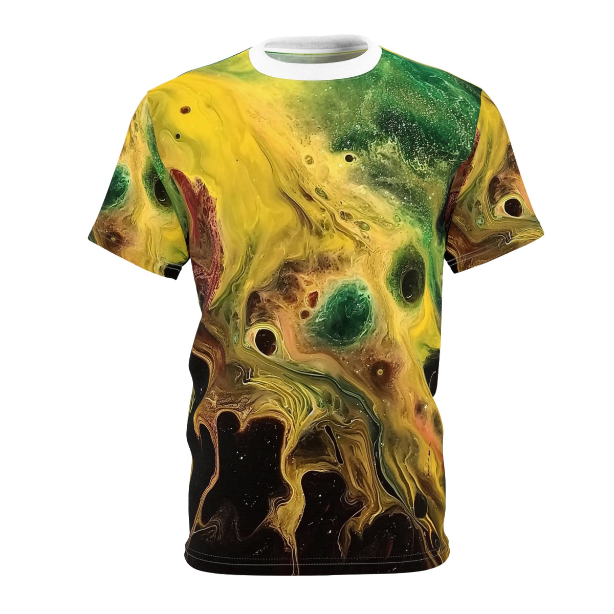 Voltaic Field All-Over Print Tee - JG Visual Arts