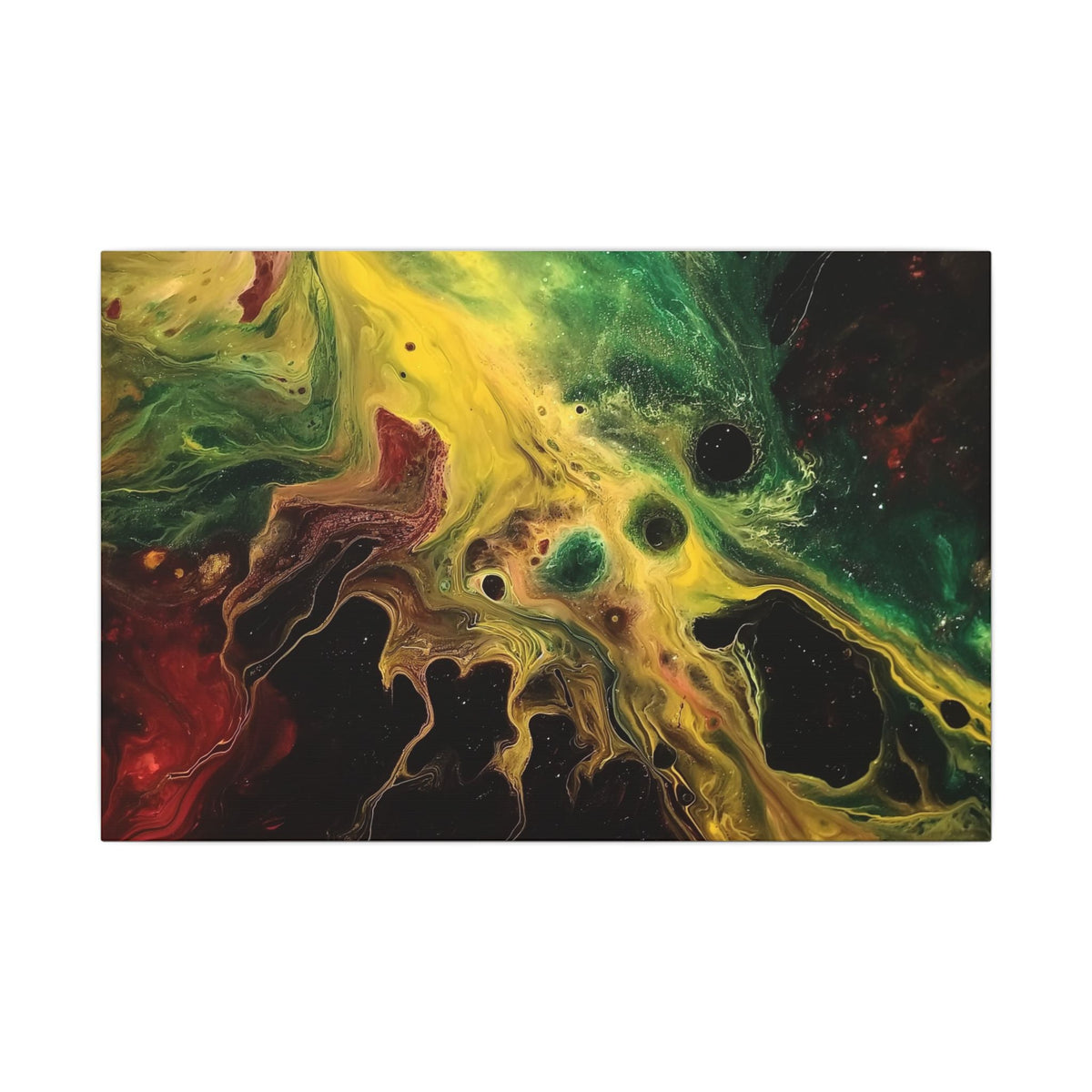 Voltaic Field Canvas - JG Visual Arts