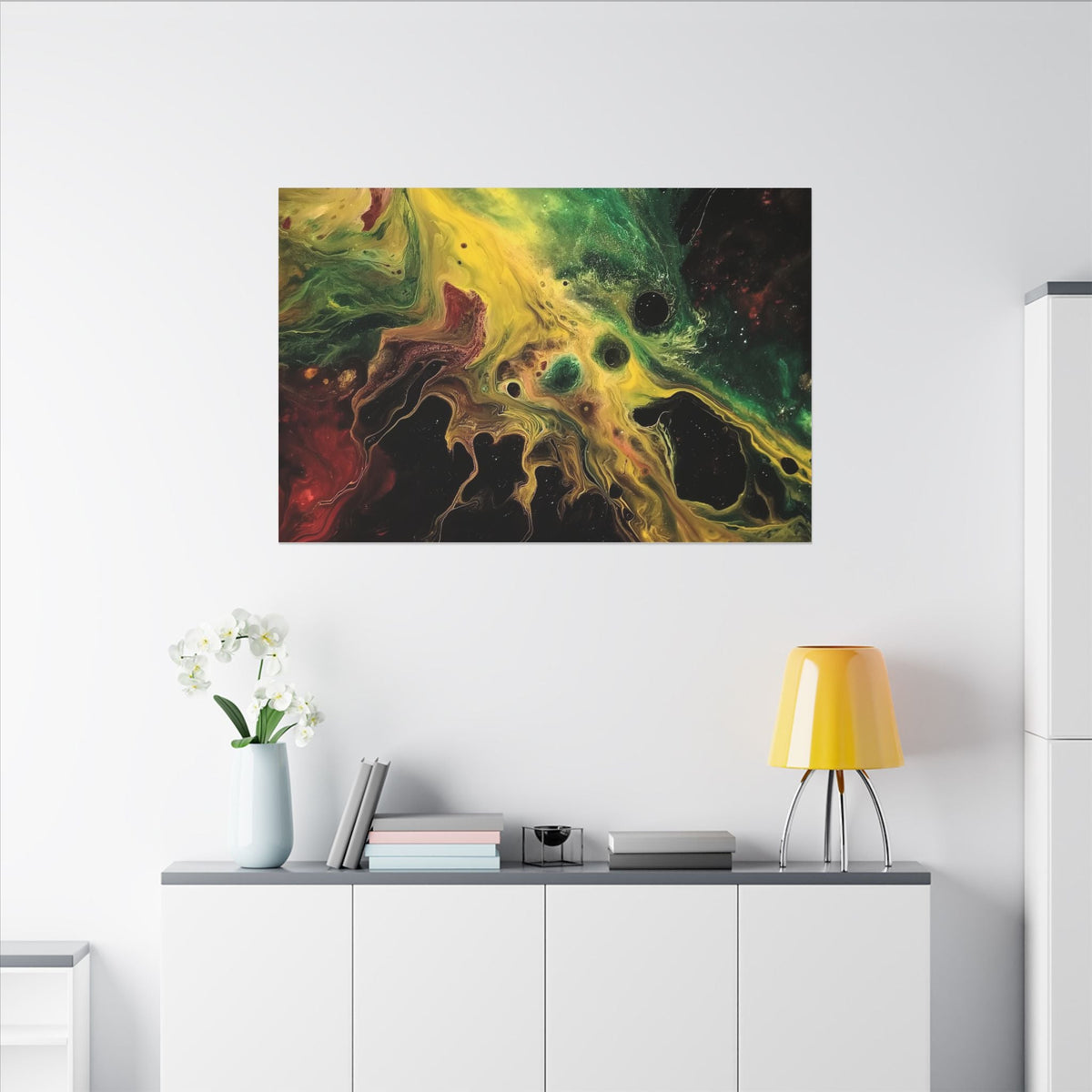 Voltaic Field Canvas - JG Visual Arts