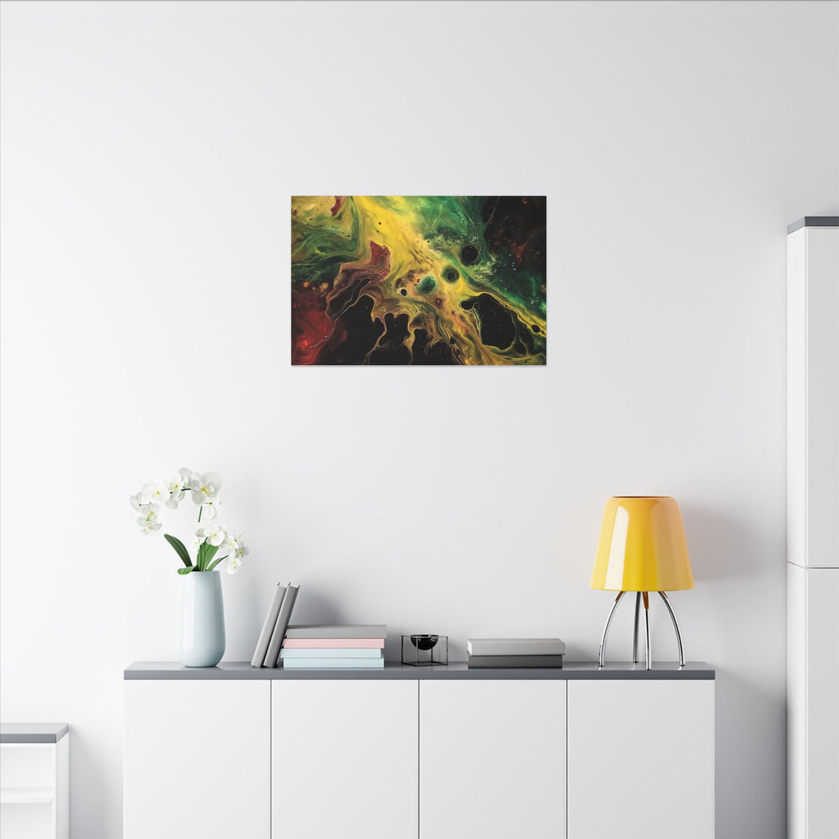 Voltaic Field Canvas - JG Visual Arts