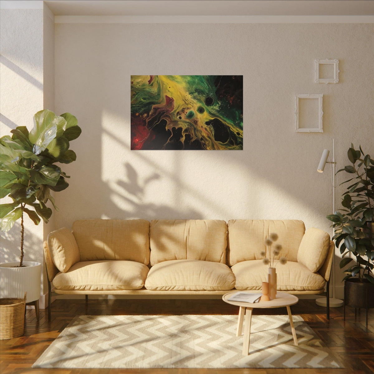 Voltaic Field Canvas - JG Visual Arts