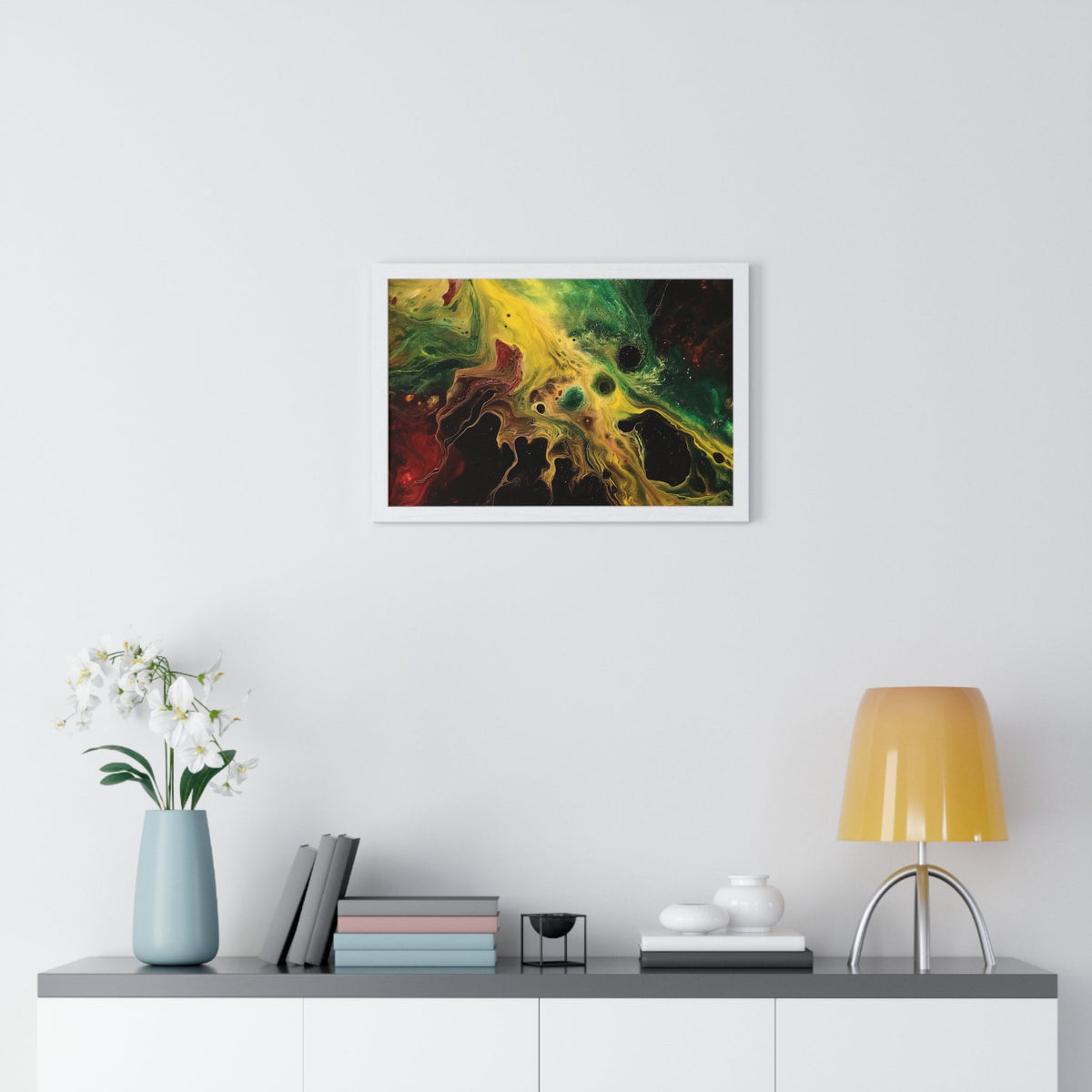 Voltaic Field Framed Print - JG Visual Arts
