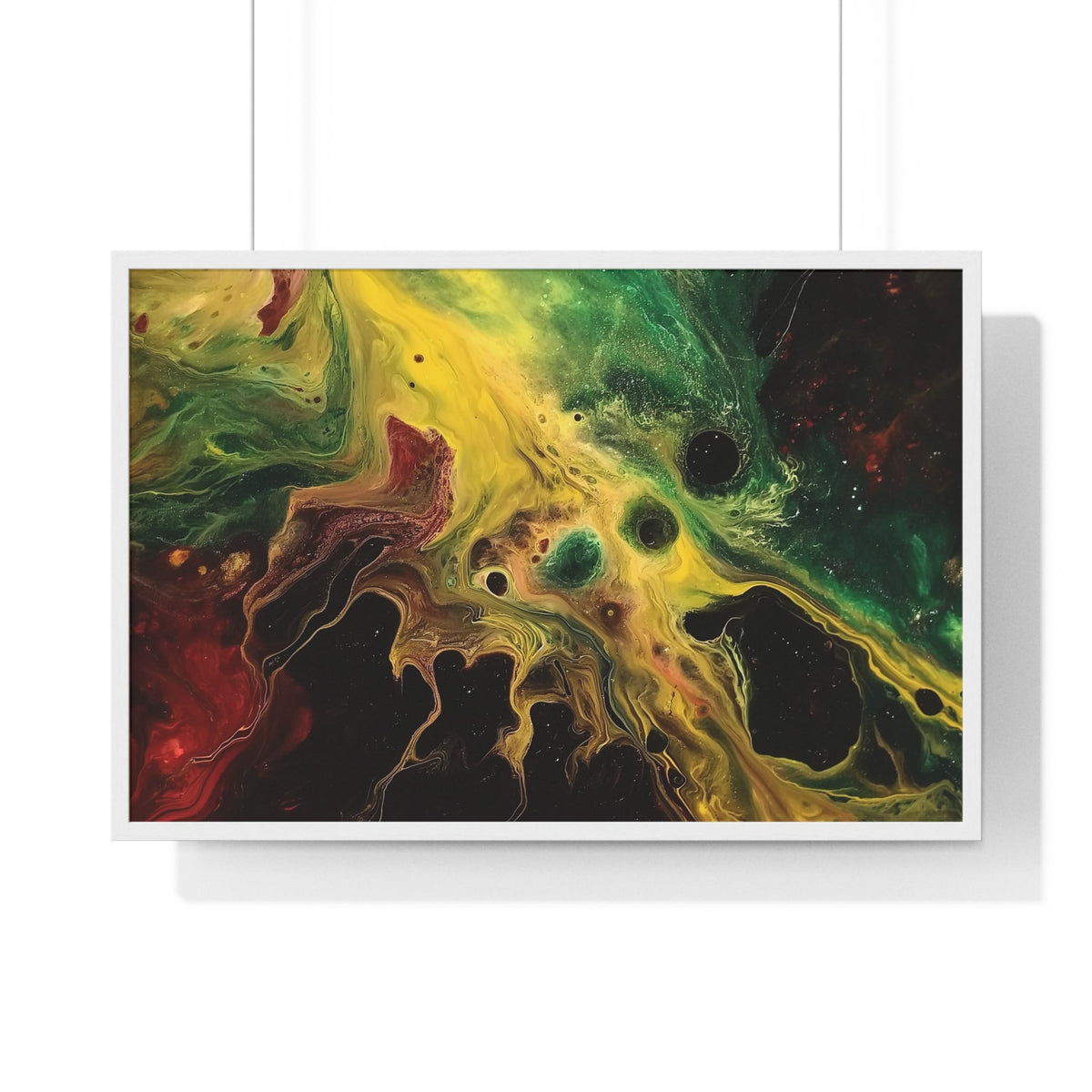 Voltaic Field Framed Print - JG Visual Arts