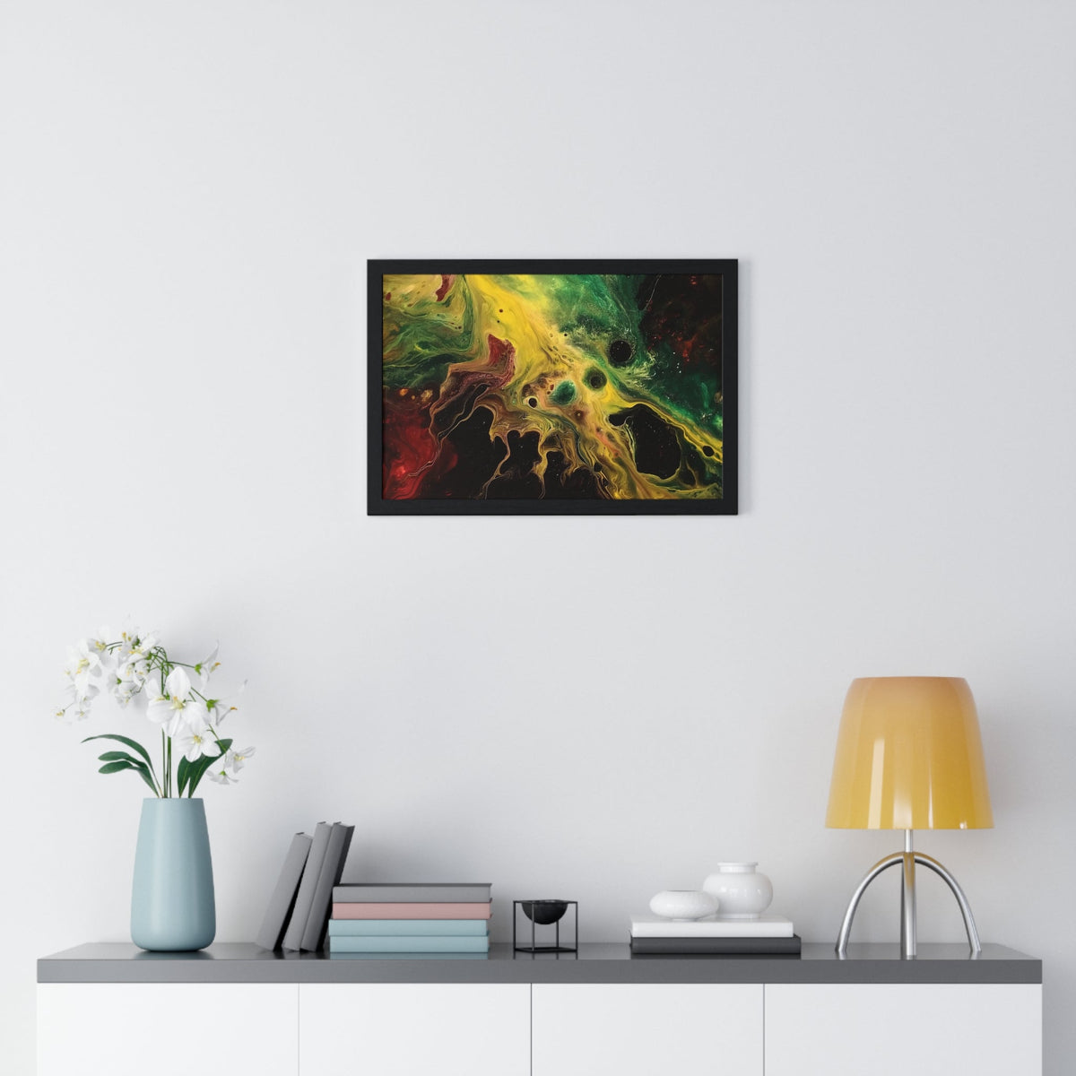 Voltaic Field Framed Print - JG Visual Arts