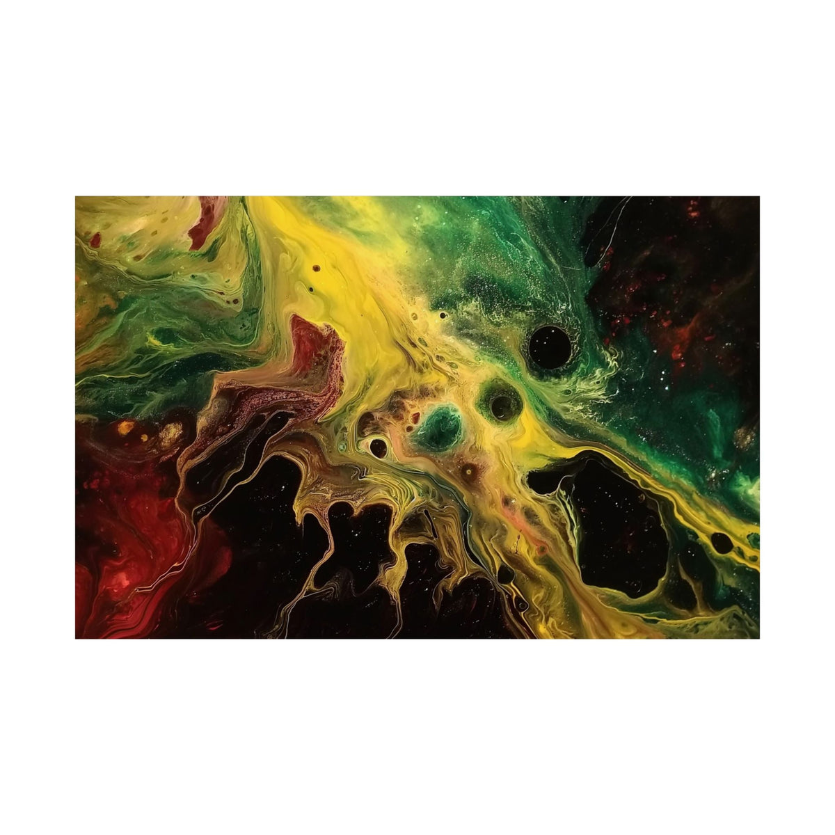 Voltaic Field Poster - JG Visual Arts