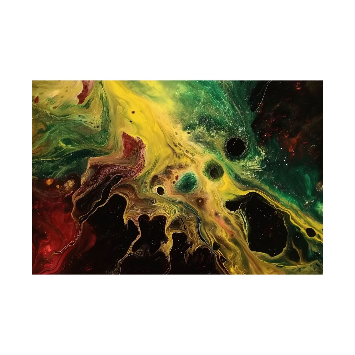 Voltaic Field Poster - JG Visual Arts