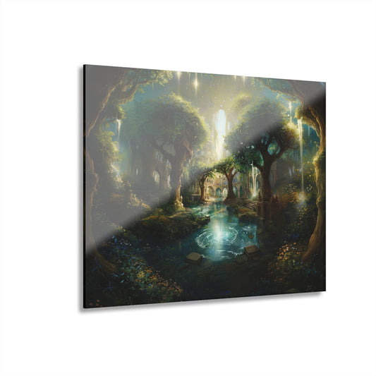 Where the Light Falls Acrylic Print - JG Visual Arts
