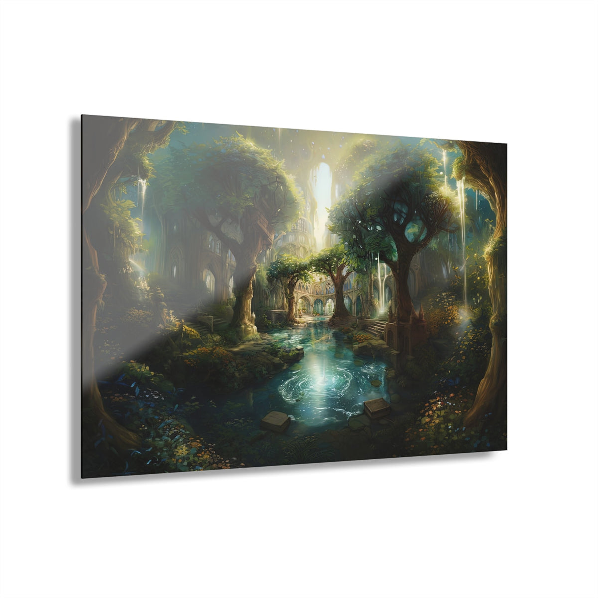 Where the Light Falls Acrylic Print - JG Visual Arts