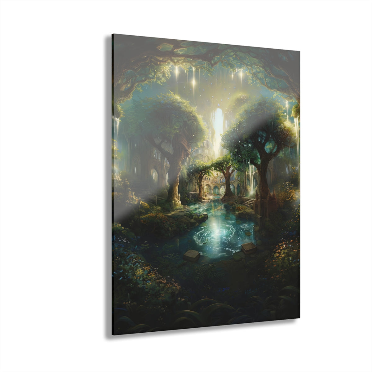 Where the Light Falls Acrylic Print - JG Visual Arts