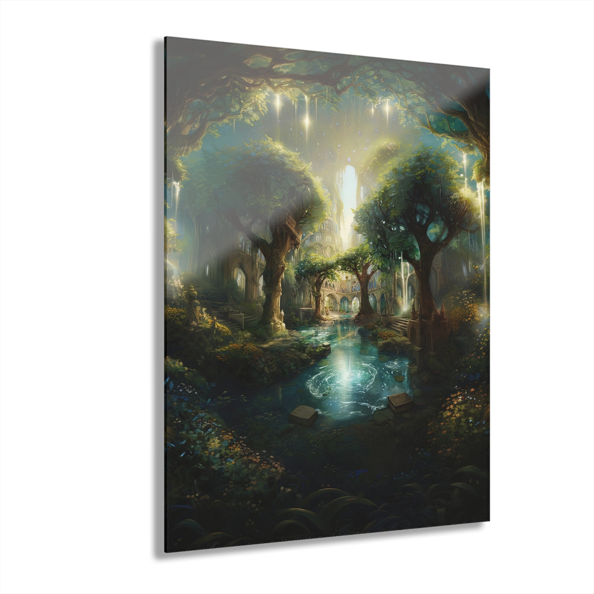 Where the Light Falls Acrylic Print - JG Visual Arts