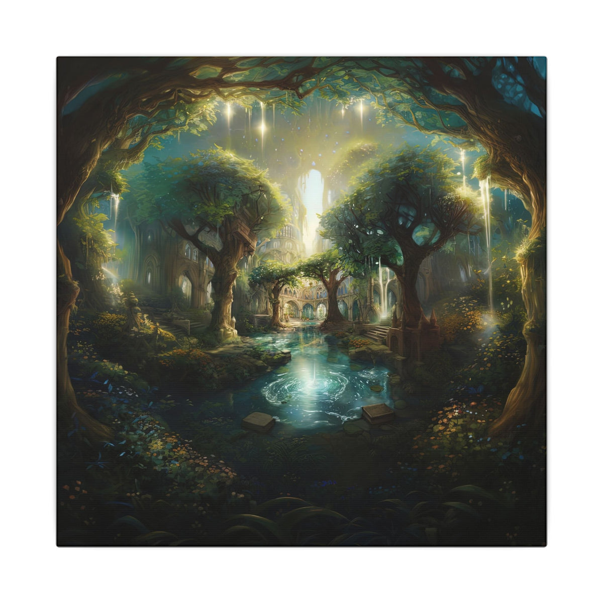 Where the Light Falls Canvas - JG Visual Arts