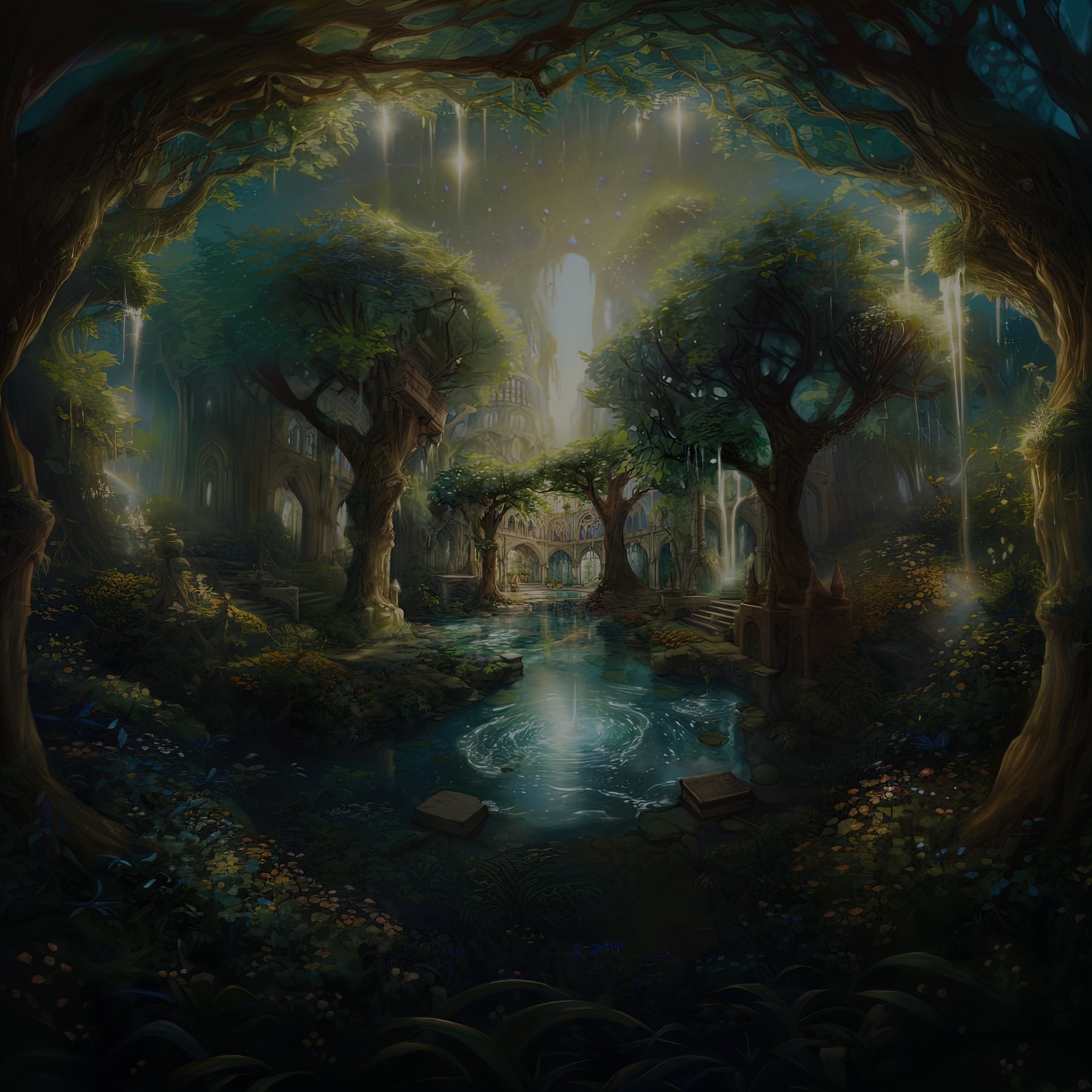 The Green Cathedral — cover